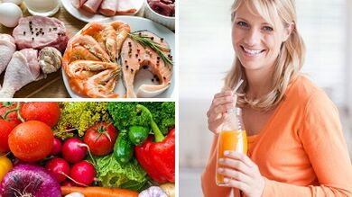 Uztura korekcija varikozu vēnu ārstēšanā kājās